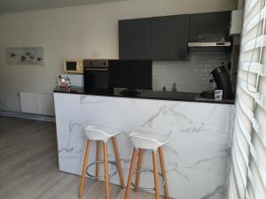 Flobart grand appartement à Sangatte au rdc et à 30 metres de la plage