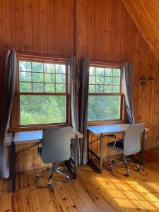 Chalet en bois rond