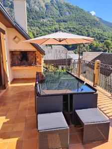 Chalets CHALET BOUTX 6 PERSONNES : photos des chambres