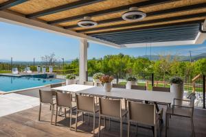 Luxury Villa Arya with 77sqm heated pool, hot-tub, sauna, gym, billiard, playgrounds, 6 bedroom