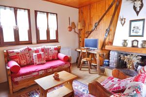 Petit chalet de montagne avec espace extérieur