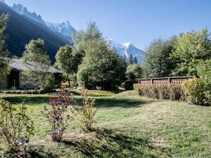 Superbe duplex avec jardin à Chamonix, 4 pers, animaux admis, parking, wifi - FR-1-343-167