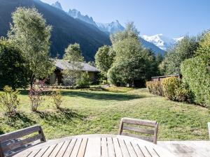 Superbe duplex avec jardin à Chamonix, 4 pers, animaux admis, parking, wifi - FR-1-343-167