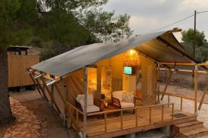 African Safari Canvas Lodge Tent Sea View