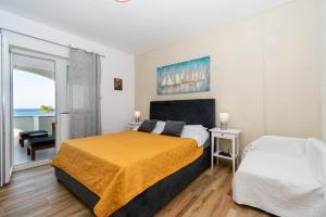 Two-Bedroom Apartment with Terrace and Sea View room in Apartment Mandre 4093a