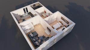 Lägenhet i Kåbdalis nära skidbacke & skoterled