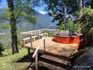 cabaña vista nilahue