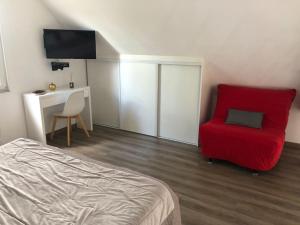 Maisons de vacances Maison au coeur des etangs de Sologne avec SPA , Domaine de Sainte-Marie : photos des chambres