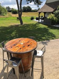 Maisons de vacances Maison au coeur des etangs de Sologne avec SPA , Domaine de Sainte-Marie : photos des chambres