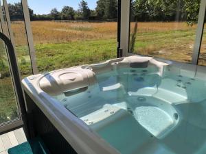 Maisons de vacances Maison au coeur des etangs de Sologne avec SPA , Domaine de Sainte-Marie : photos des chambres