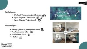 Appartements L'Esprit Tranquille - Profitez en ensemble ! : Appartement 3 Chambres