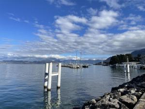 Studio spacieux au cœur dÉvian-les-Bains, balcon, proche centre - FR-1-498-58