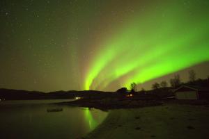 Off-the-grid cabin on the island of Senja in northern Norway