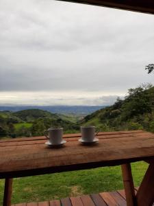 Recanto em Cores - Chalé com uma linda vista para as montanhas