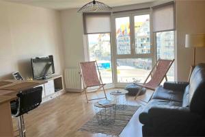 Appartements Les Rameaux, superbe appartement vue mer, Wimereux : photos des chambres