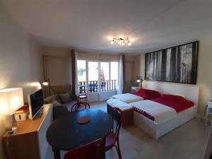 Appartements Studio renove 2 pers. au centre avec balcon, WiFi et parking - FR-1-512-259 : photos des chambres