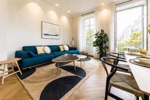 Appartements HYGGE KEYWEEK Apt 2 bedrooms with parking in Biarritz city center : photos des chambres