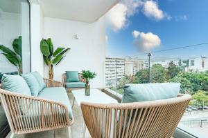 INF25E- Tastefully furnished flat, Estepona center
