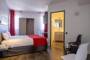 Hotels The Originals City, Hotel Les Domes, Perpignan Sud Saleilles : photos des chambres