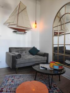 Appartements LE REFLET DES VOILES FACE AU PORT DE FECAMP : photos des chambres