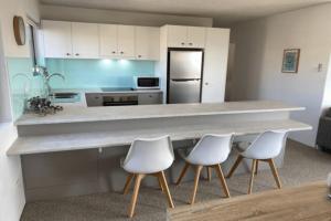 Intrepid 10 water views over Shoal Bay Beach