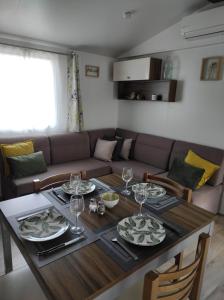 Campings Mobil-home spacieux, au calme, proche Mimizan : photos des chambres