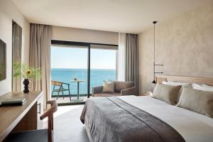 Deluxe Room with Sea View room in Amilia Mare Rhodes