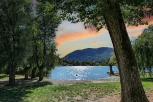 Ranzanico Trilocale Vista Lago 6 posti letto Fast Wi-Fi checkin24h - Dosso