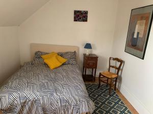 Appartements maison delalonde Autun centre charmant meuble 5 places : photos des chambres