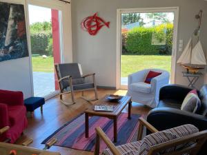 Maisons de vacances Maison neuve moderne, proche plage Herlin, 5 chambres, jardin, terrasse, classement 3*, tout confort. - FR-1-418-194 : photos des chambres