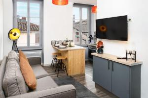 N2 des Études Cosy Hypercentre Wifi ConciergerieDameCarcas