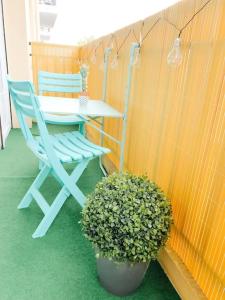 Appartements Cosy Summer 2CH - Parc Expo - 2 Balcons & stationnement gratuit : photos des chambres