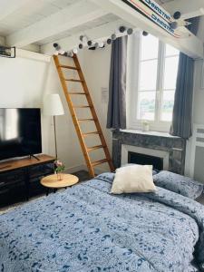 Appartements Studio cosy, hyper centre d'Aix, vue montagnes, proche thermes : photos des chambres