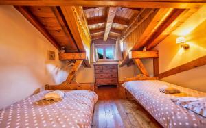 Chalets Magnifique chalet authentique au coeur des 3 vallees : photos des chambres