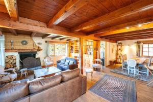 Chalets Magnifique chalet authentique au coeur des 3 vallees : photos des chambres