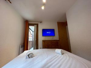 Appartement spacieux au cœur de Méribel, proche des pistes, pour 4, balcon - FR-1-688-40