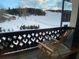 Appartement skis aux pieds, balcon, 6 pers, garage, WIFI - FR-1-514-74