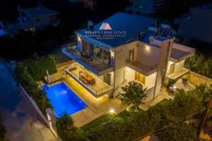 Luxury Villa Loutraki with private heated pool - 伊斯米亚