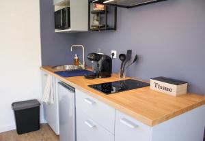 Appartements Studio Le P'tit Grenoblois - Parking couvert : photos des chambres