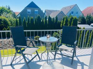 Ferienwohnung "Amselnest" mit Balkon und WLAN