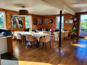 Appartement spacieux avec vue sur les montagnes à Mont-Saxonnex