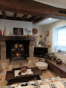 Maisons de vacances Chaumiere avec sa toiture recouverte de chaume !!! : photos des chambres