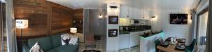 Serre Chevalier Chantemerle T2 + coin montagne en RDC pour 6 personnes