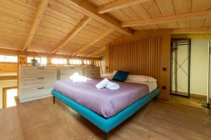 Industrial design loft with outdoor living terrace