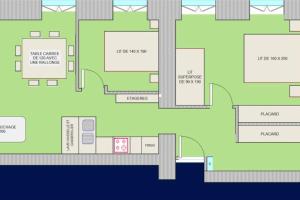 Appartement familial T3 avec sauna 8 personnes