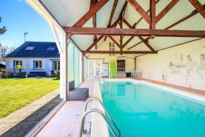 Sejours chez l'habitant cavalibre-mesquer : Chambre Familiale - Vue sur Jardin