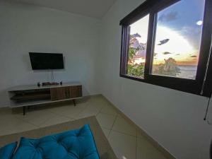 Apto no centro de Tibau com vista para lagoamar