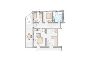Appartamento Superior con 2 Camere da Letto