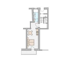Superior Apartment mit 1 Schlafzimmer und Balkon