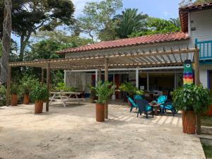 Casita Caribe en reserva natural, playa privada, kayaks, wifi, aire acondicionado